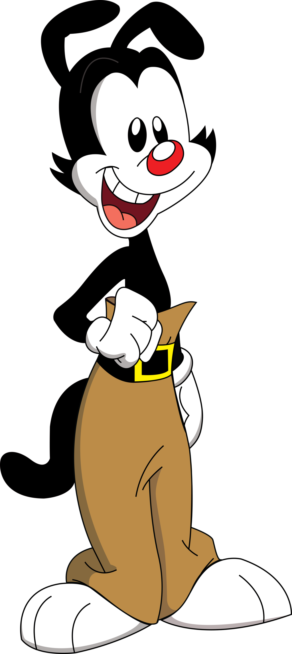 Yakko Warner - “ - Yakko Warner (1024x2292), Png Download
