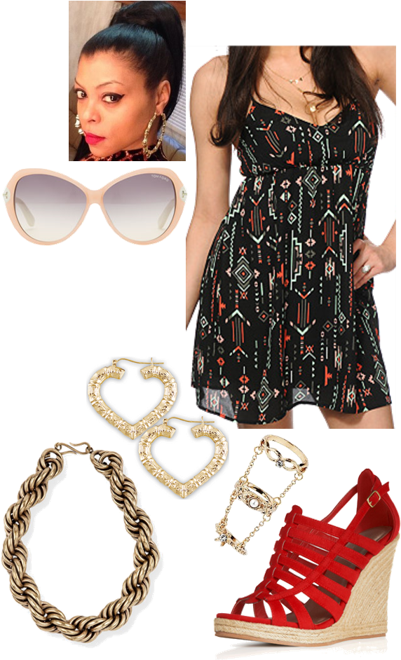 Starling Multi Tribal Chiffon Dress Tom Ford Valentina - Girl (602x948), Png Download