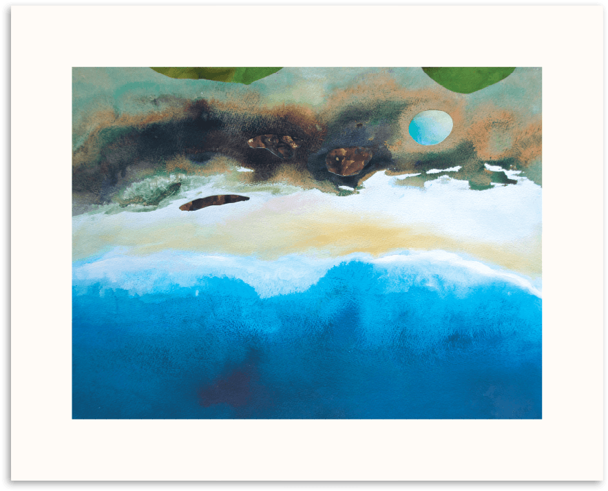 Coast 1 - Coast #1" Wall Art Framing / Size: Print - 41 X 51cm (900x900), Png Download