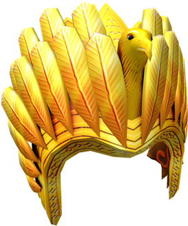 Golden Bird Crown - Portable Network Graphics (420x420), Png Download