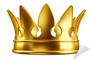 Golden Crown (400x400), Png Download