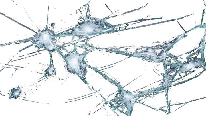 Broken Glass - Stock Photography (720x405), Png Download