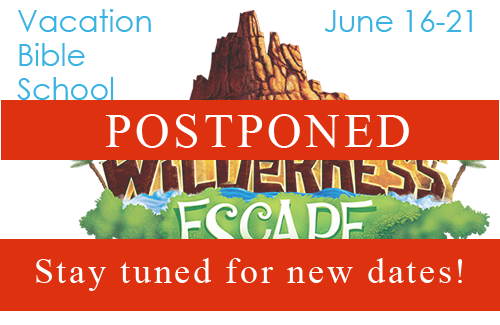 Vbs2014 Postponed Copy - Wilderness Escape Vbs (500x325), Png Download
