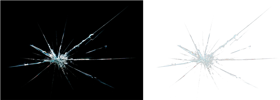Glass Crack Texture Png Download - Design (950x333), Png Download