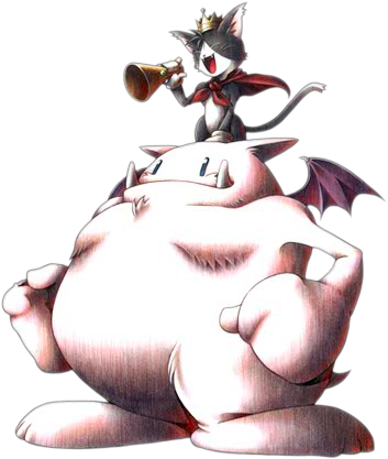 Cait Sith - Final Fantasy 7 Cait Sith (353x417), Png Download