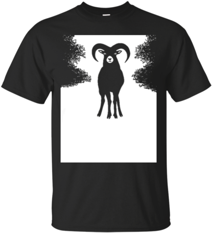 Sheep Goat Mountain Ram Horn Horns Aries Jumbock Bighorn - Jeff Buckley T Shirt (480x480), Png Download