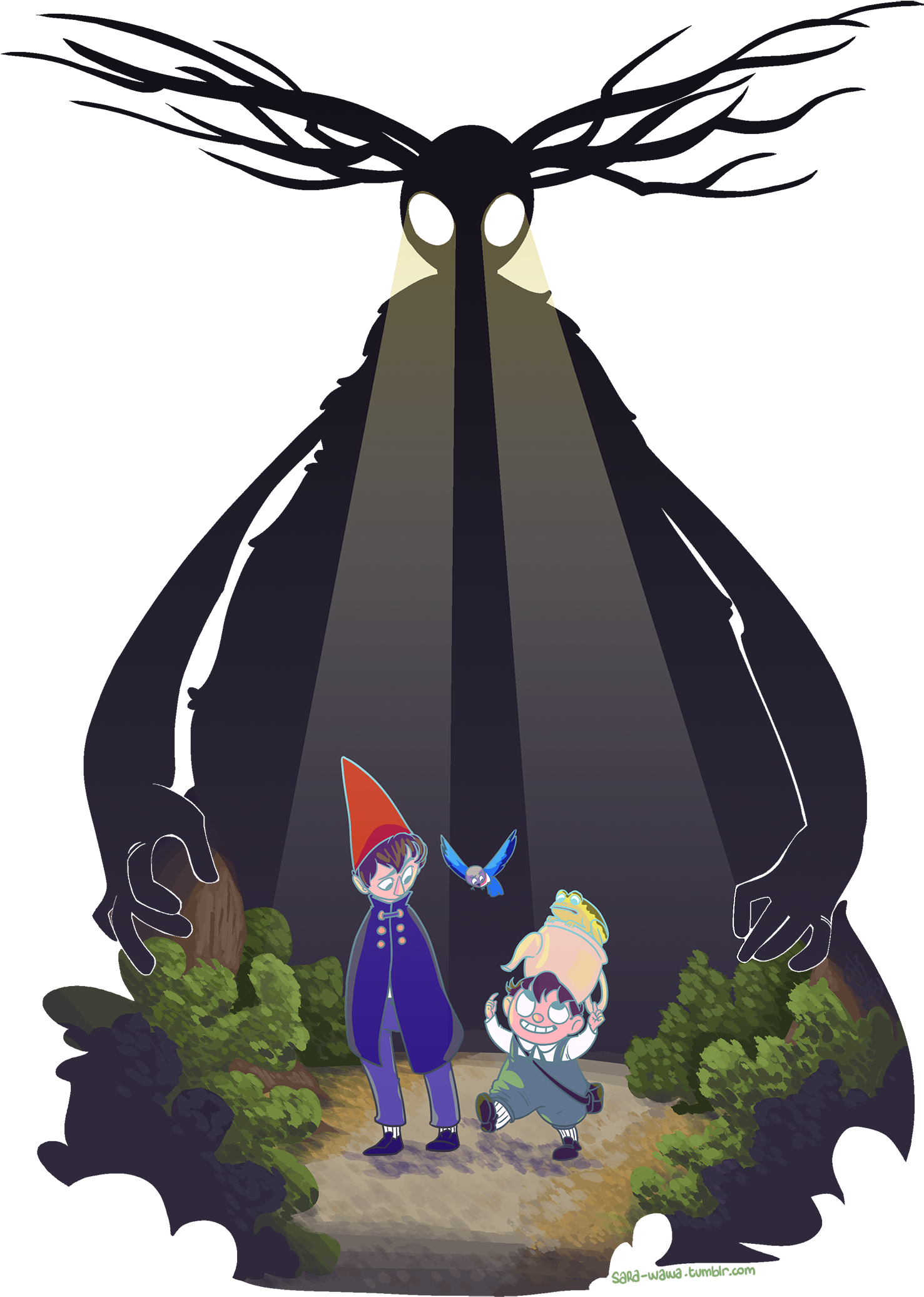 Over The Garden Wall Fan Art Otgw©patrick Mchale Art - Over The Garden Wall Cake (1500x2086), Png Download