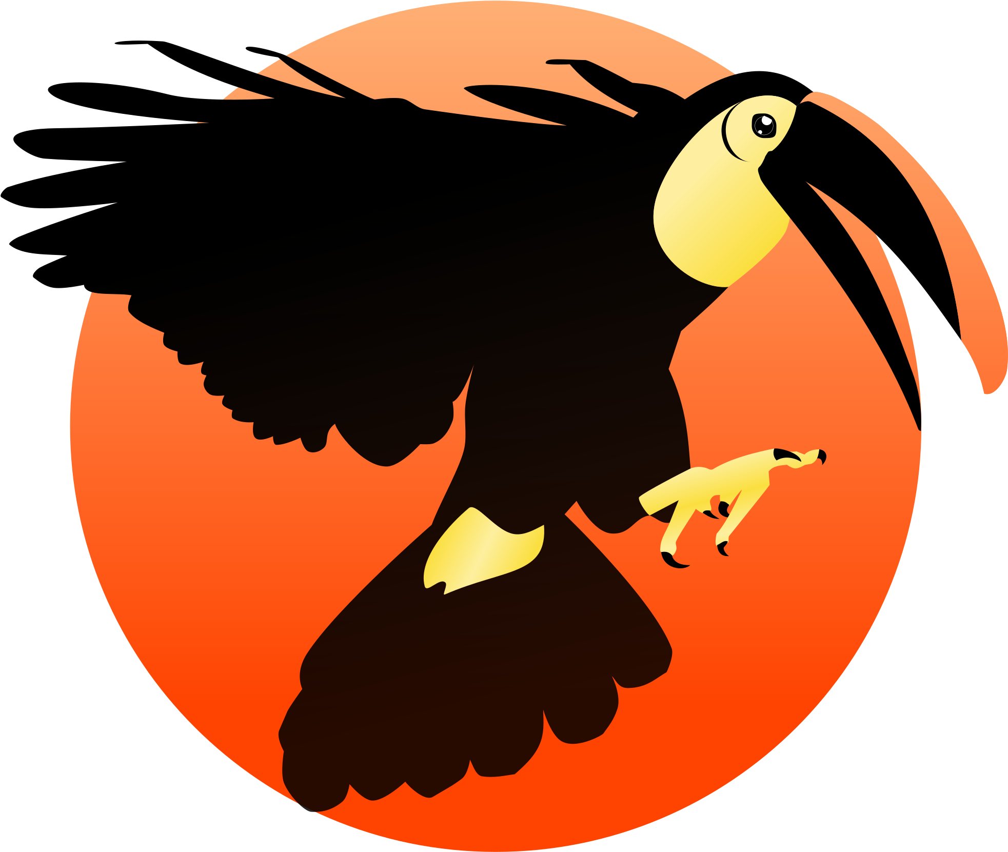 Bald Eagle Toucan Woodpecker Bird Beak - Beak (389x340), Png Download