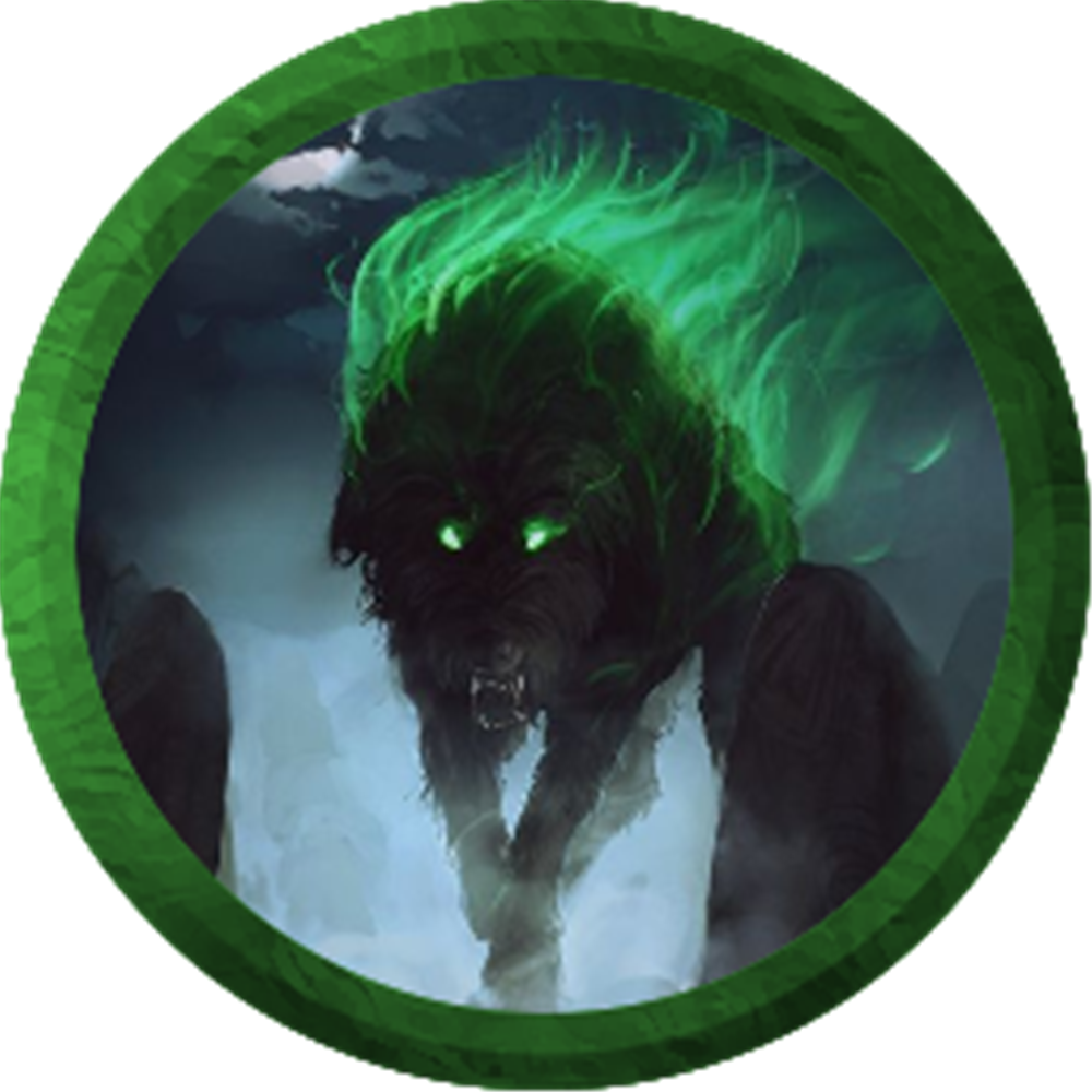 Cu Sith - Cu Sidhe (1000x1000), Png Download