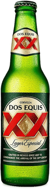 Dos Equis Bottle Png - Dosxx Beer (285x800), Png Download