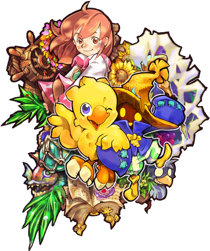 Final Fantasy Fables - Chocobo Tales Art (740x850), Png Download