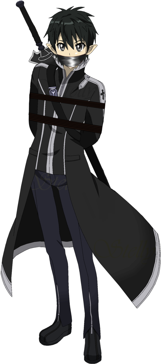 Kirito Gid - Kirito Sao (665x1203), Png Download