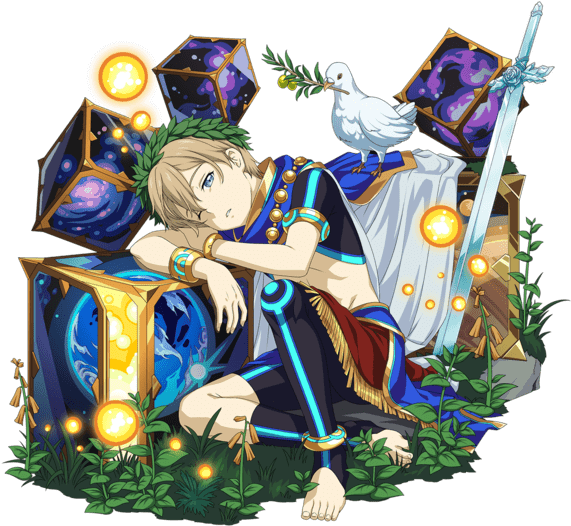 [ark Savior] Eugeo Sword Art Online, Online Art, Kirito, - Sword Art Online Monster Strike (750x750), Png Download