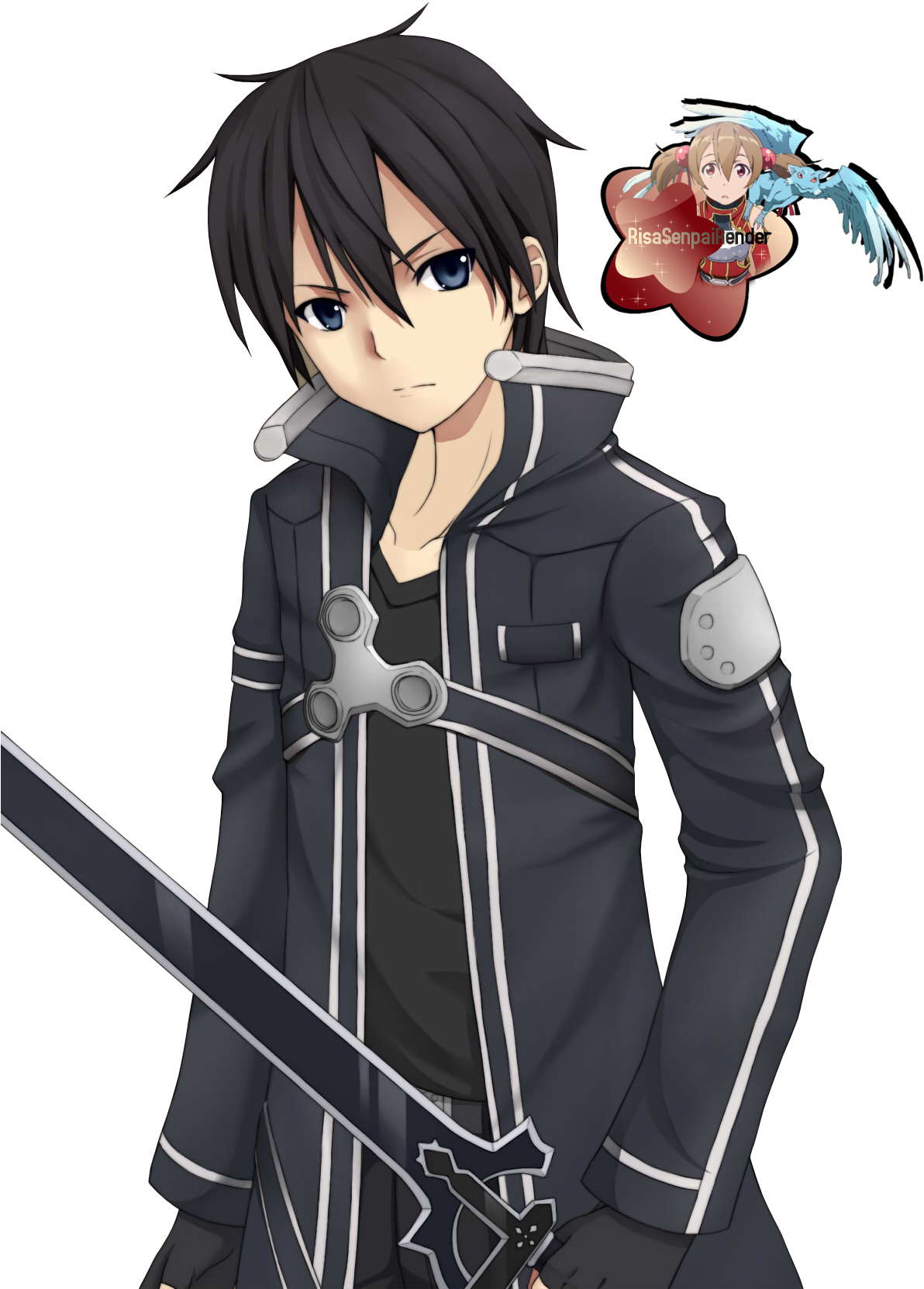 Kirigaya Kazuto Images Kirigaya Kazuto Hd Wallpaper - Kirito Png Hd (1200x1693), Png Download