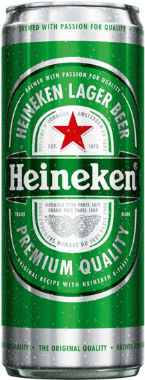 Heineken 330ml Can - Heineken 500 Ml (600x600), Png Download