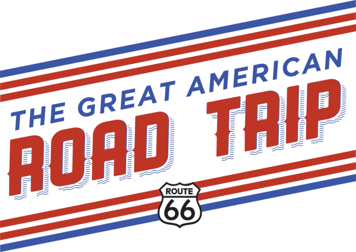 Great American Road Trip - American Road Trip Logo - Free Transparent