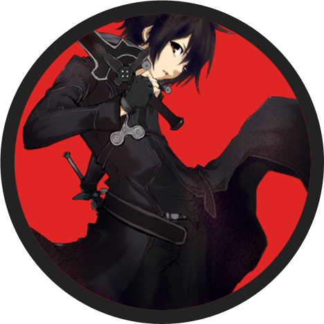 Kirito Sao Avatar - Sword Art Online Sao Alo Japan Anime Wall Print Poster (468x468), Png Download