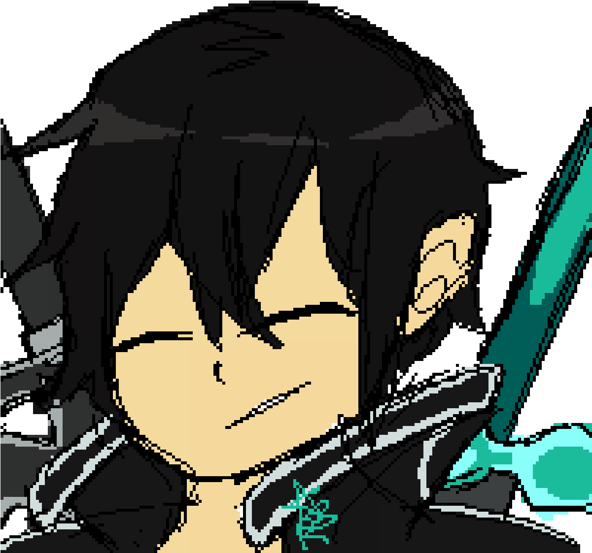 Kirito - D - Illustration (1200x1200), Png Download