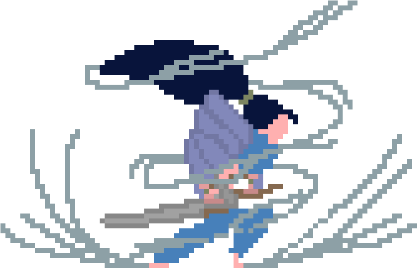Pixel Yasuo - Graphic Design (990x580), Png Download