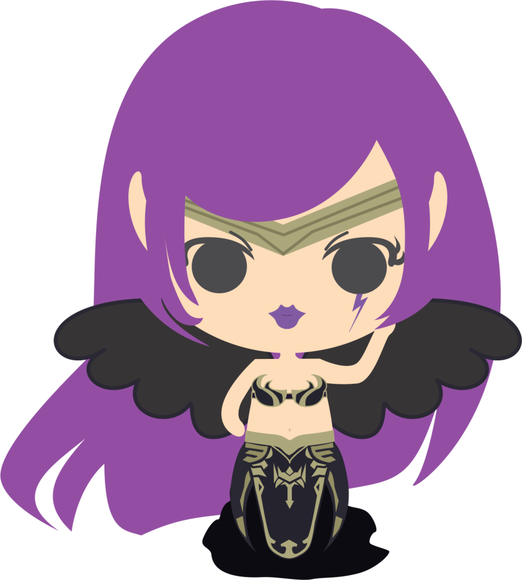 Lol Morgana Chibi So Cute - Chibi Morgana (1024x1136), Png Download