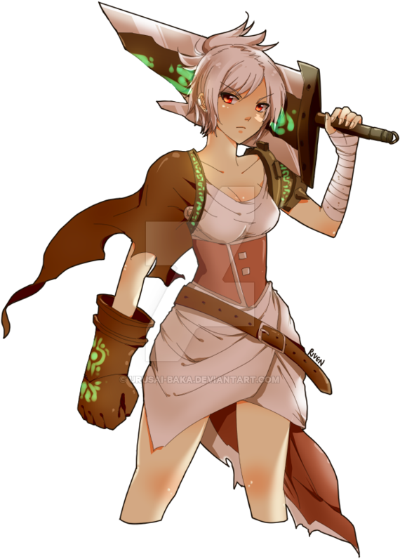 Riven By Urusai Baka-d6z27ca - Riven Render (600x848), Png Download
