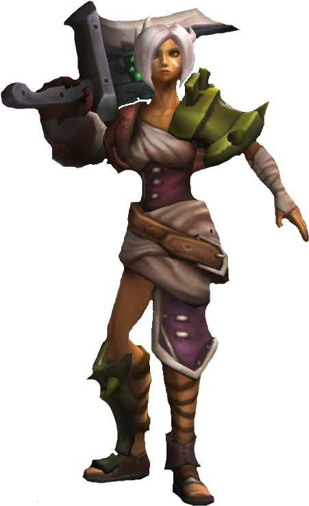 57, January 17, 2015 - League Of Legends Riven Render (475x757), Png Download