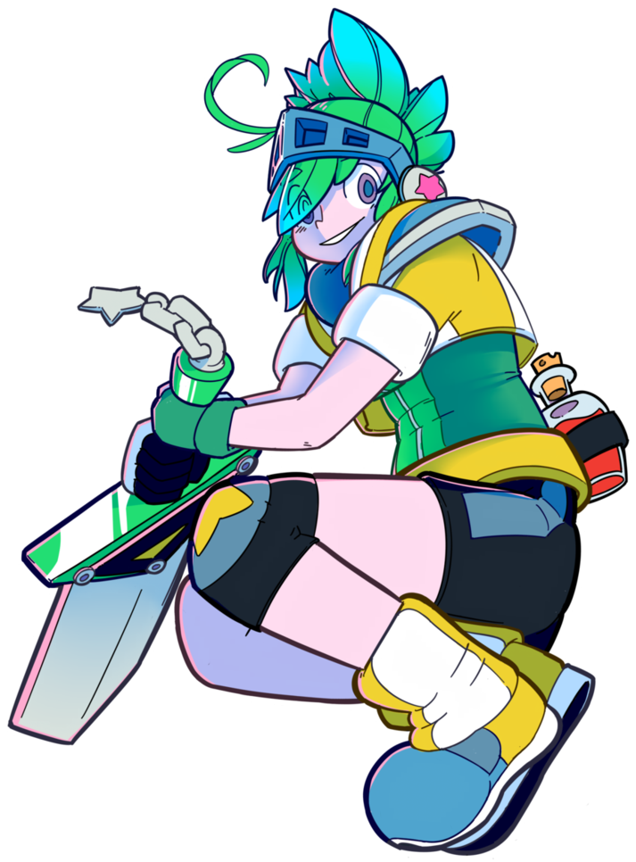 Arcade Drawing Riven - Anime Arcade Riven Gif (789x1013), Png Download