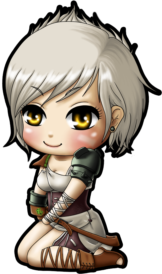 Chibi Riven - Riven Png Fanart (606x1000), Png Download