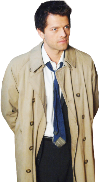 Clip Library Collins By Thatssosketchy On Deviantart - Misha Collins Trench Coat (340x613), Png Download