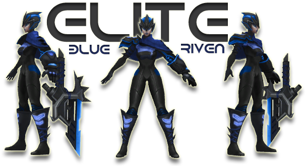 Elite Riven - Action Figure (614x333), Png Download
