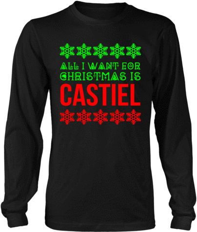 All I Want For Christmas Is Castiel - Senior Shirt Designs 2019 (480x480), Png Download