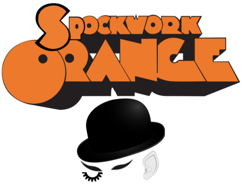 Spockwork Orange Https - Clockwork Orange Logo (480x375), Png Download
