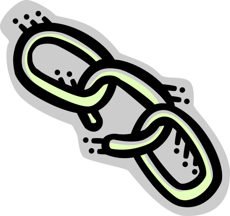 Links Image Illustration Of - Chain (747x700), Png Download