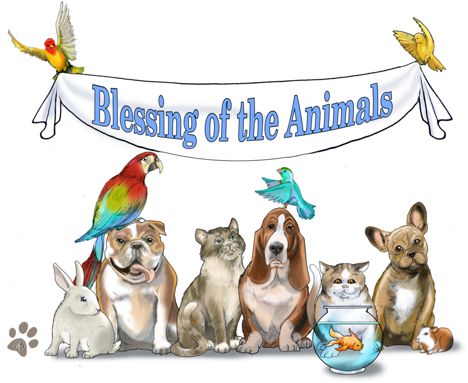Blessing Of The Animals - Blessing Of Animals (1000x773), Png Download