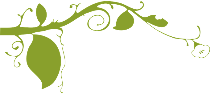 Floral, Flower, Green, Leaves, Nature - Elegant Green Floral Design Shower Curtain (680x340), Png Download