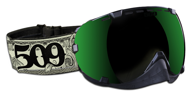 509 Aviator Goggle Dollar Bill - 509 Aviator Snow Goggles - Dollar Bill (640x640), Png Download