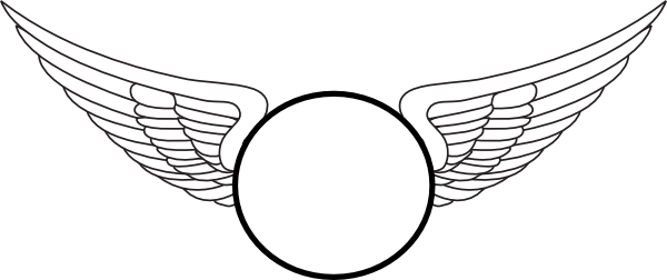 Original Png Clip Art File Wings Svg Images Downloading (600x252), Png Download