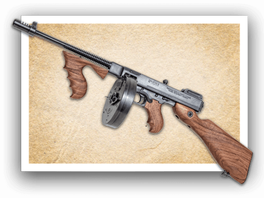 Tommy Gun - Auto-ordnance Company (523x392), Png Download