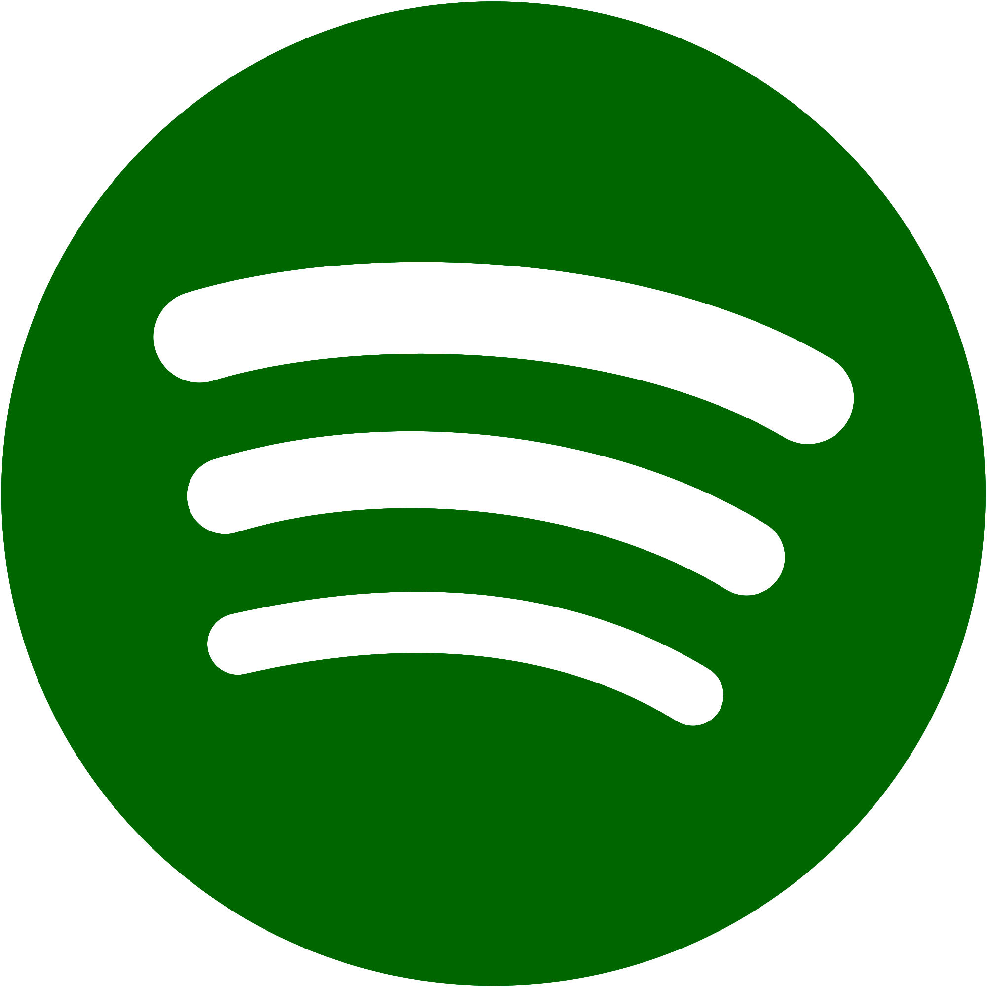 Spotify - Spotify Logo Black And White (2000x2000), Png Download