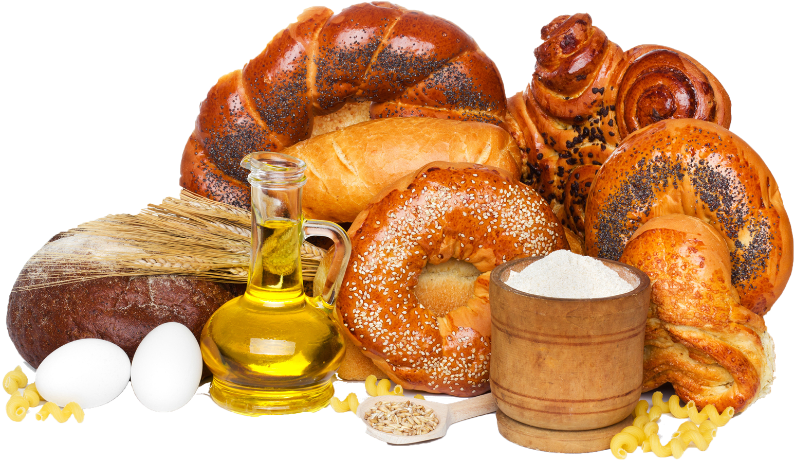 Baked Bread Png Royalty-free Image - Bread (1800x1224), Png Download