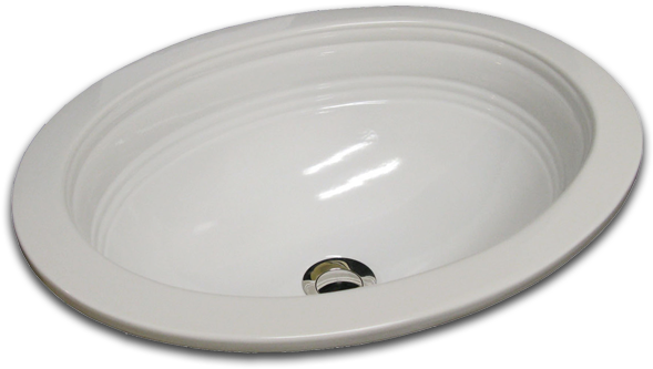 Sinks By Shape/size - Oval (600x400), Png Download