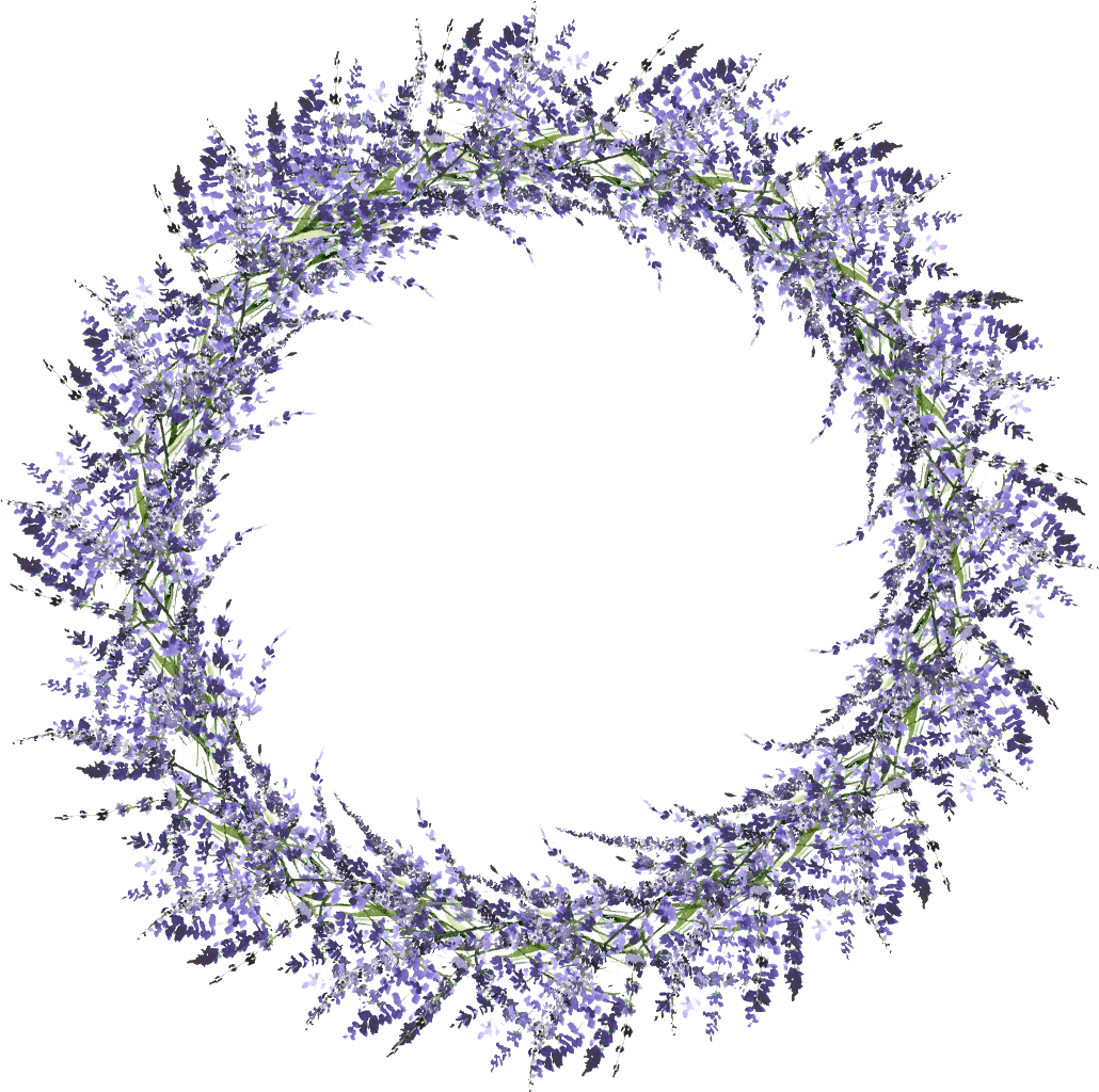 Lavender Vector Royalty Free Stock Huge - Frame Lavender Png (1030x1024), Png Download