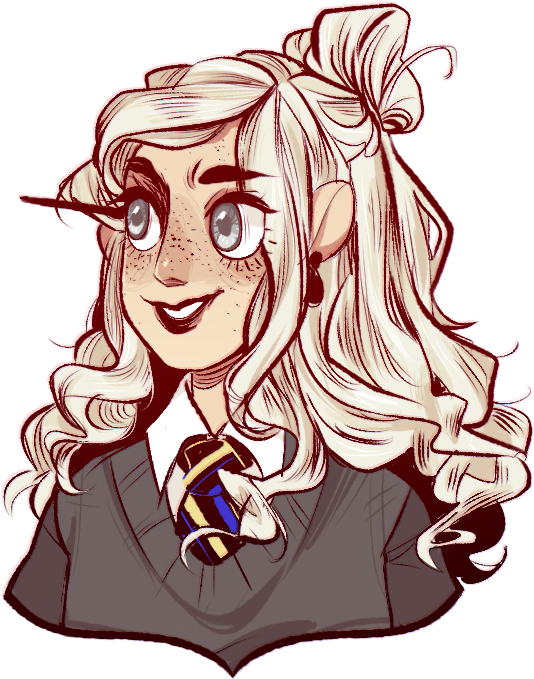 Graphic Library Download Im Rereading Hp So Of Course - Drawing (680x766), Png Download
