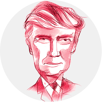 Donald Trump - Sketch (400x400), Png Download