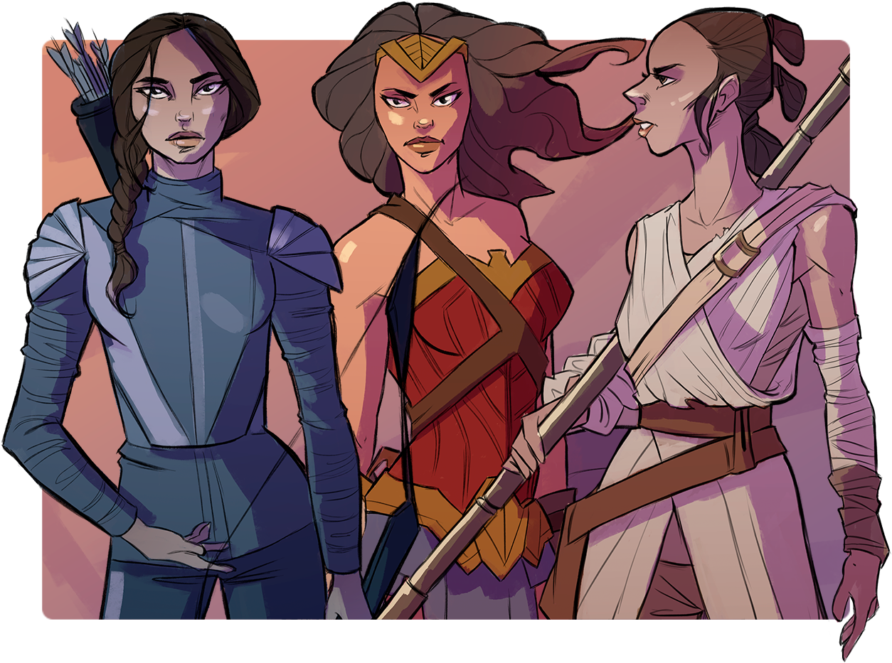 Illustrate Your Favorite Heroes - Illustration (1280x960), Png Download