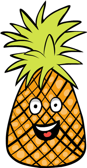 Fruit Clipart Pineapple - Clip Art (600x630), Png Download