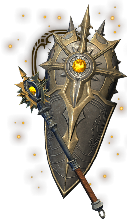 Collection Content Foreground Artifactgear Sunset Paladin - Shield (260x465), Png Download