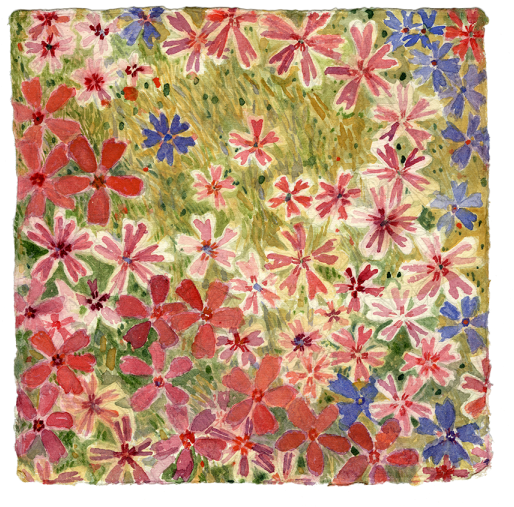 Watercolor - Placemat (530x540), Png Download