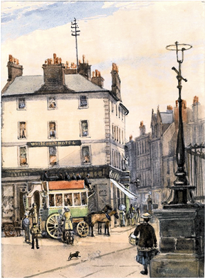 The White Hart Hotel, Cathcart Square, Greenock - Cathcart Square (600x400), Png Download