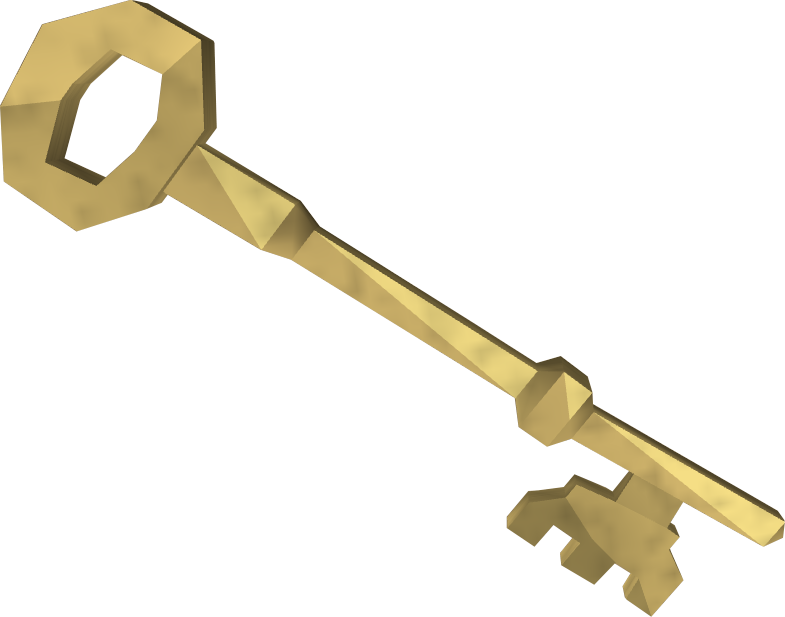 Image Key Detail Runescape - Gold Key Png (785x617), Png Download